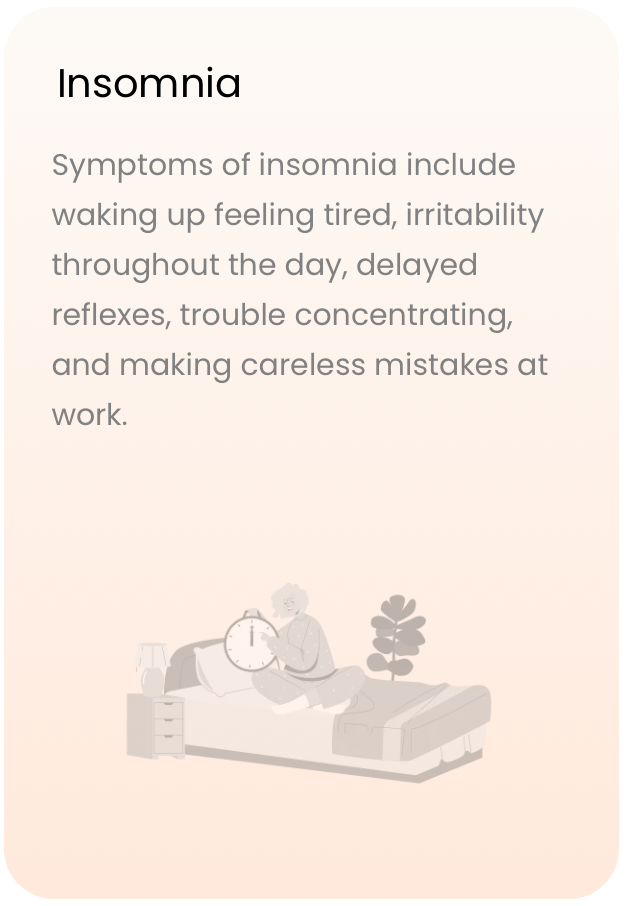 Insomnia symptoms